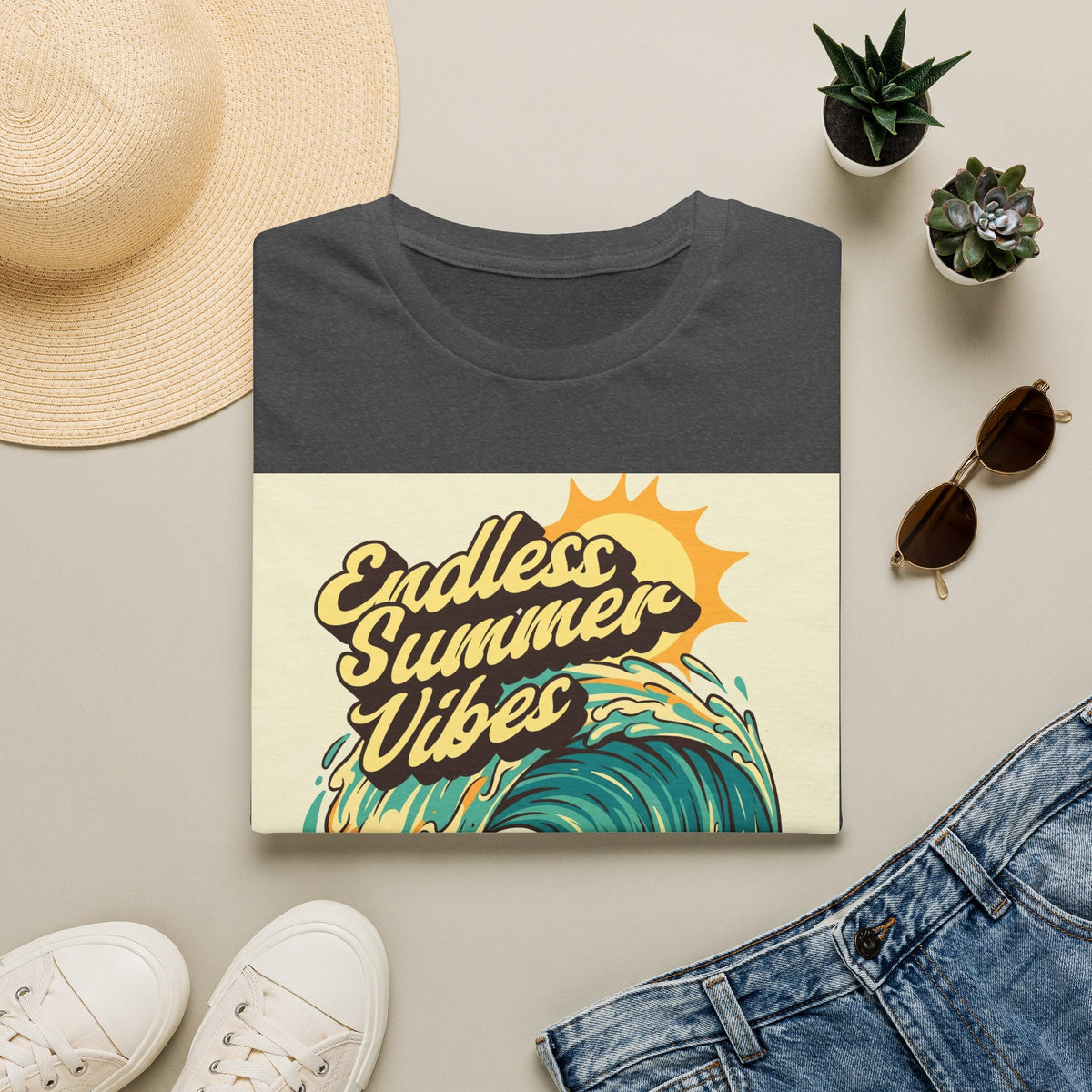 Endless Summer Vibes T-Shirt Printify