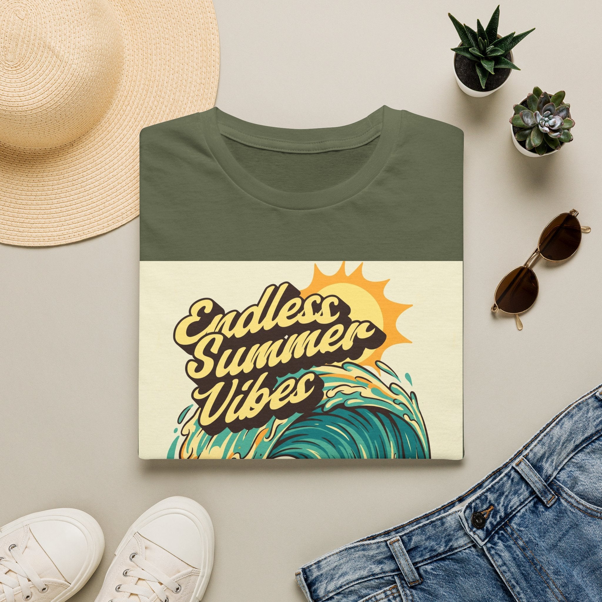 Endless Summer Vibes T-Shirt Printify