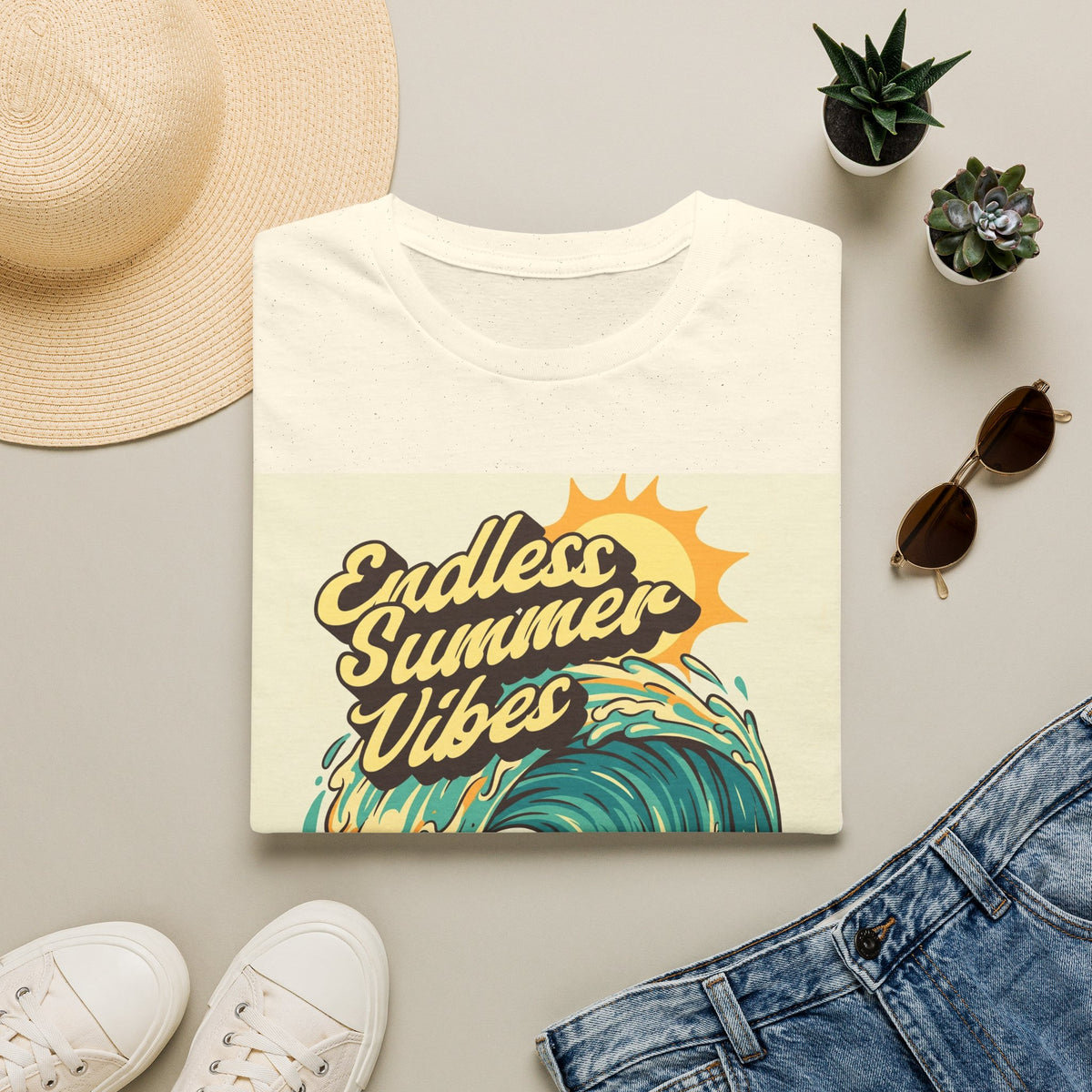 Endless Summer Vibes T-Shirt Printify