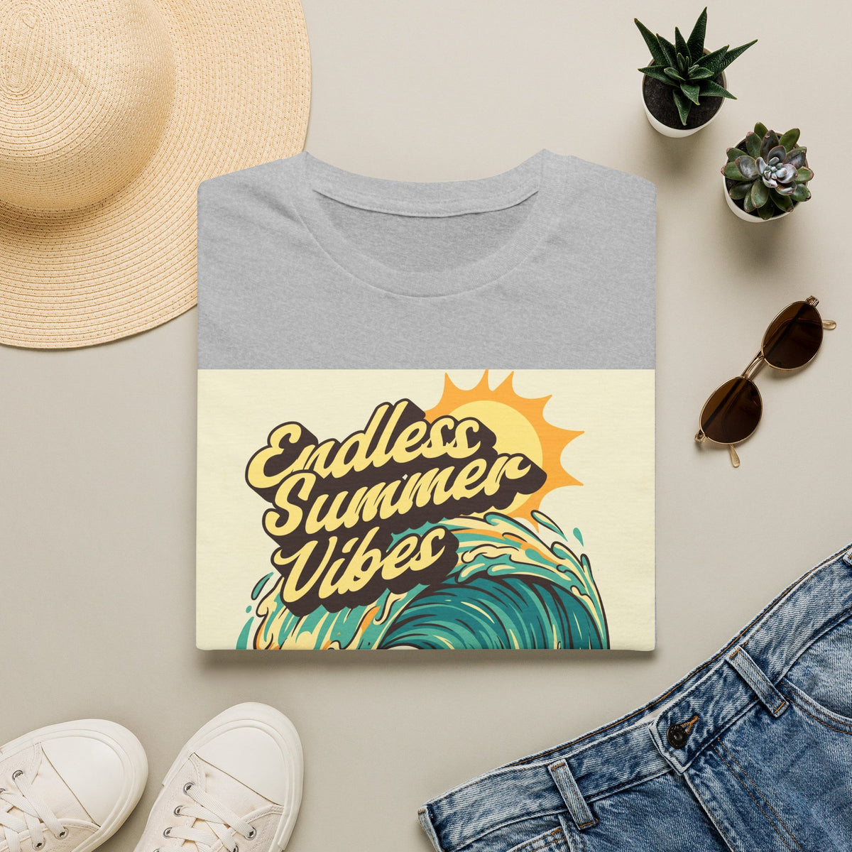 Endless Summer Vibes T-Shirt Printify