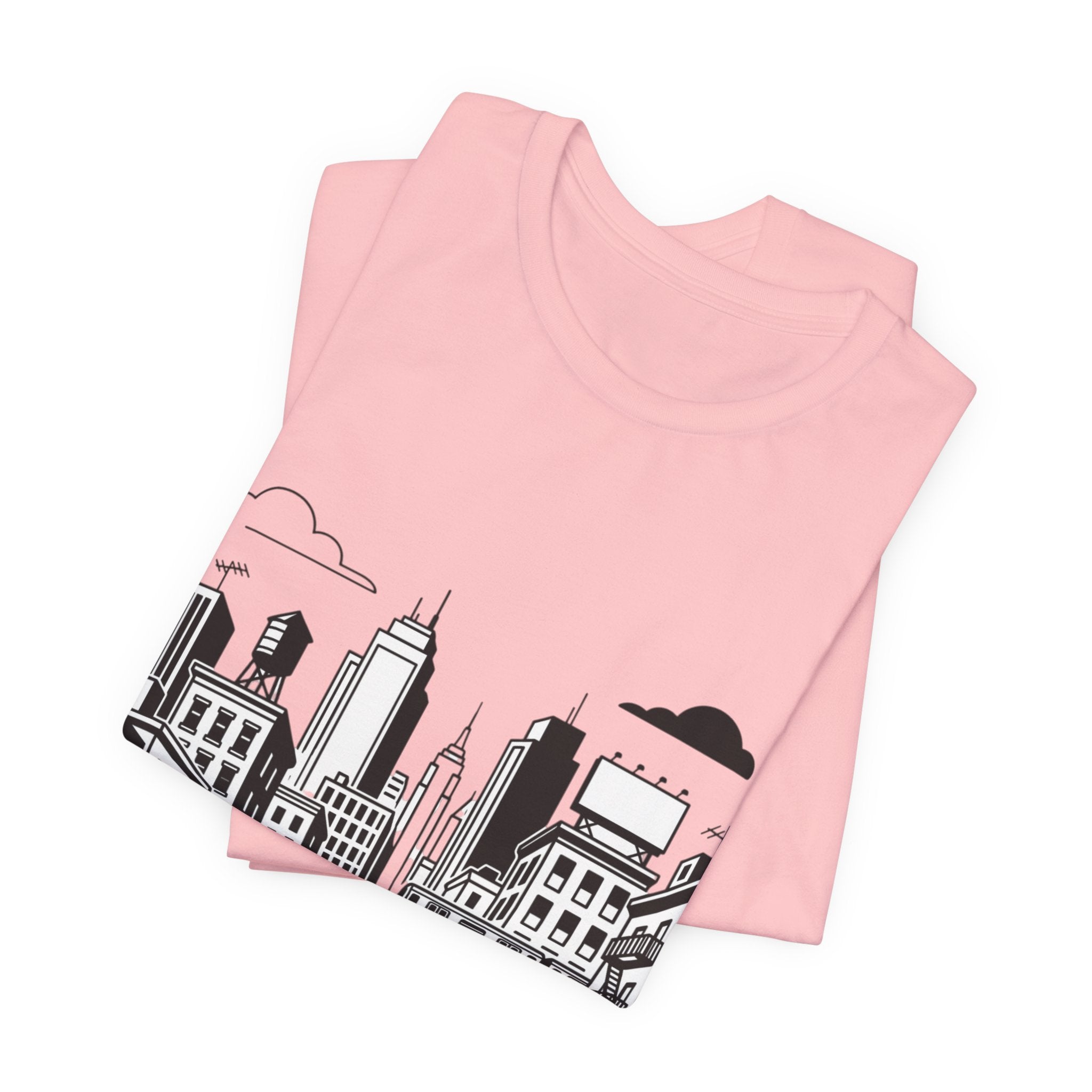 City Skyline T-Shirt — Monochrome Urban Streetwear Tee