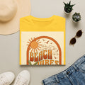 Beach Vibes T-Shirt — Retro Sun & Palm Graphic Tee Printify