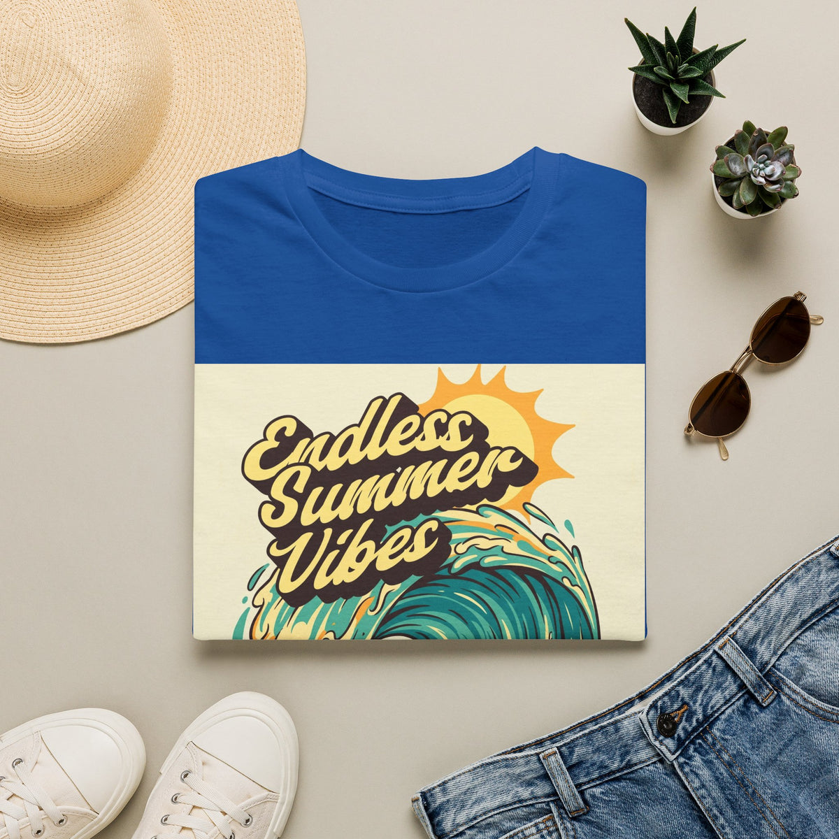 Endless Summer Vibes T-Shirt Printify