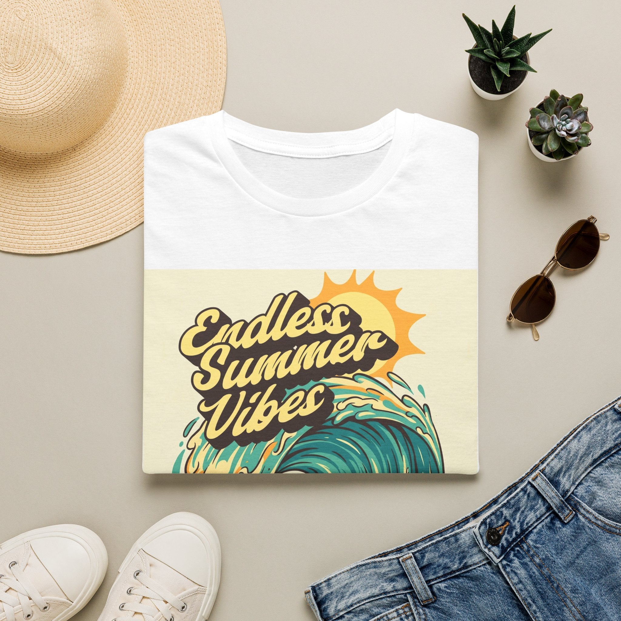 Endless Summer Vibes T-Shirt Printify