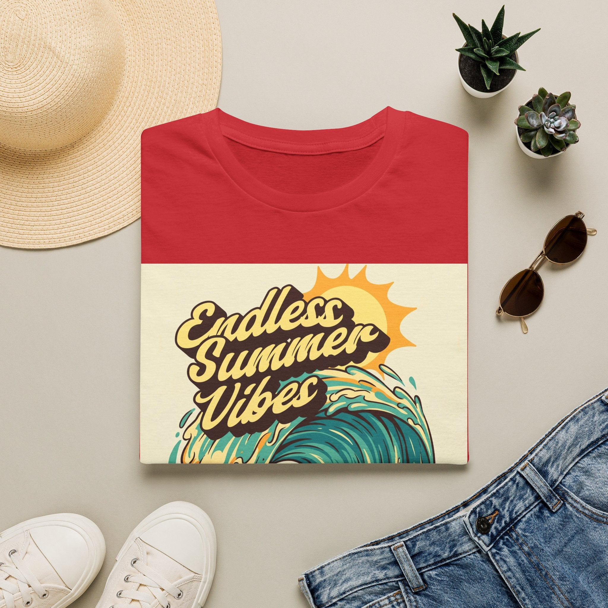 Endless Summer Vibes T-Shirt Printify